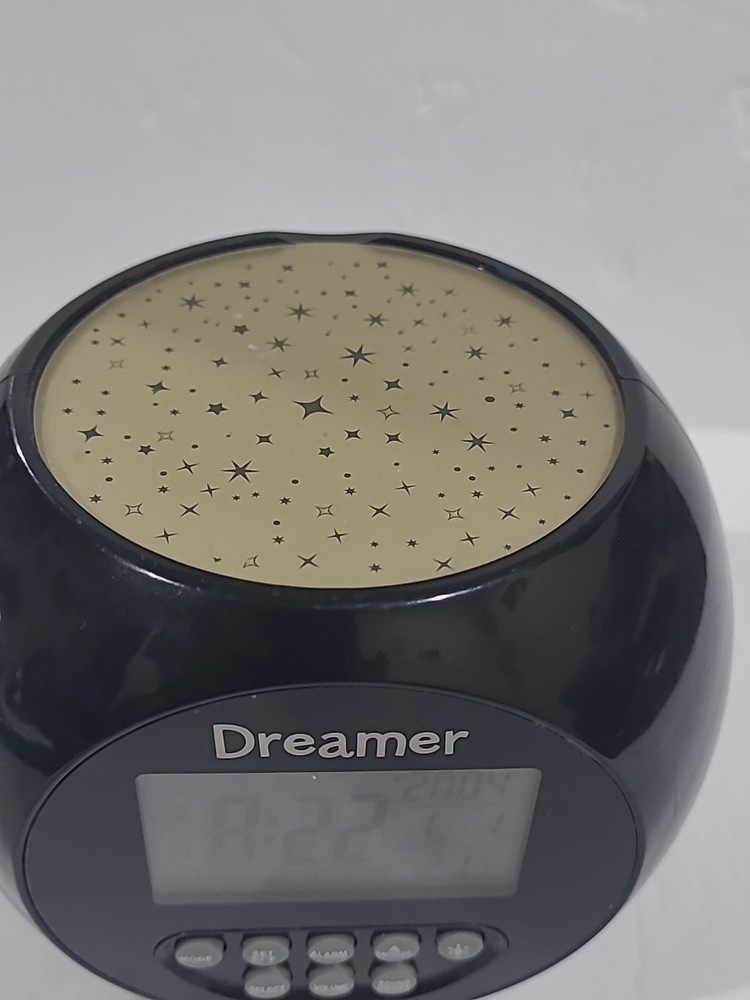 "Dreamer" Sweet Dreams Starlight Projection Clock .