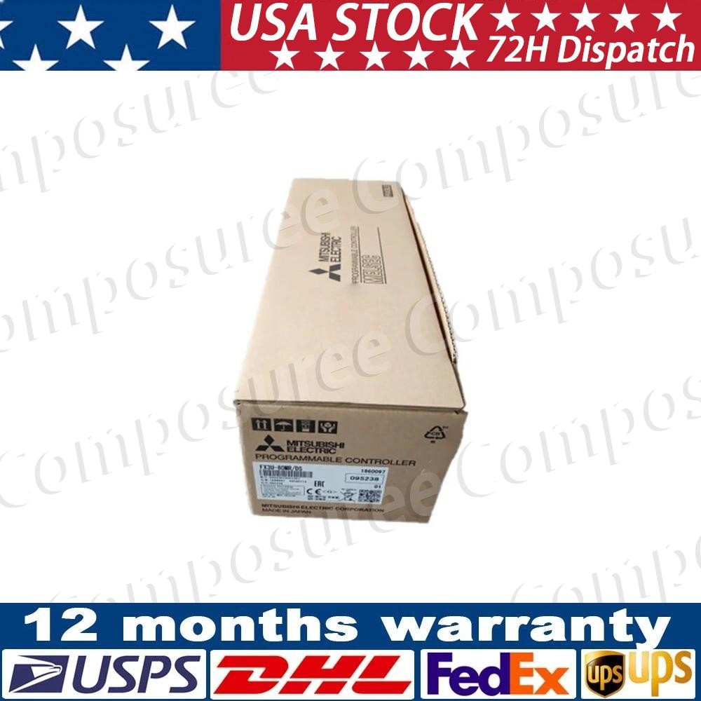1PC New Mitsubishi FX3U-80MR-DS Programmable Controller FX3U-80MR/DS Fast Ship