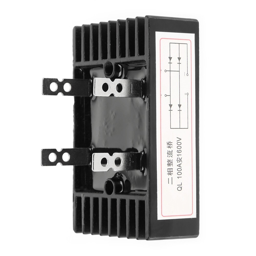 2 Phase High Power Bridge Rectifier 100A 1600V Ensures Stable Performance