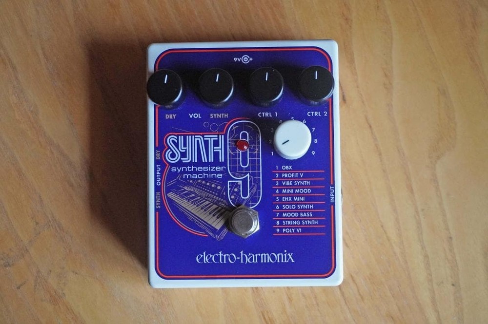 Electro-Harmonix Synth 9 Synthesizer Effects Pedal Guitar