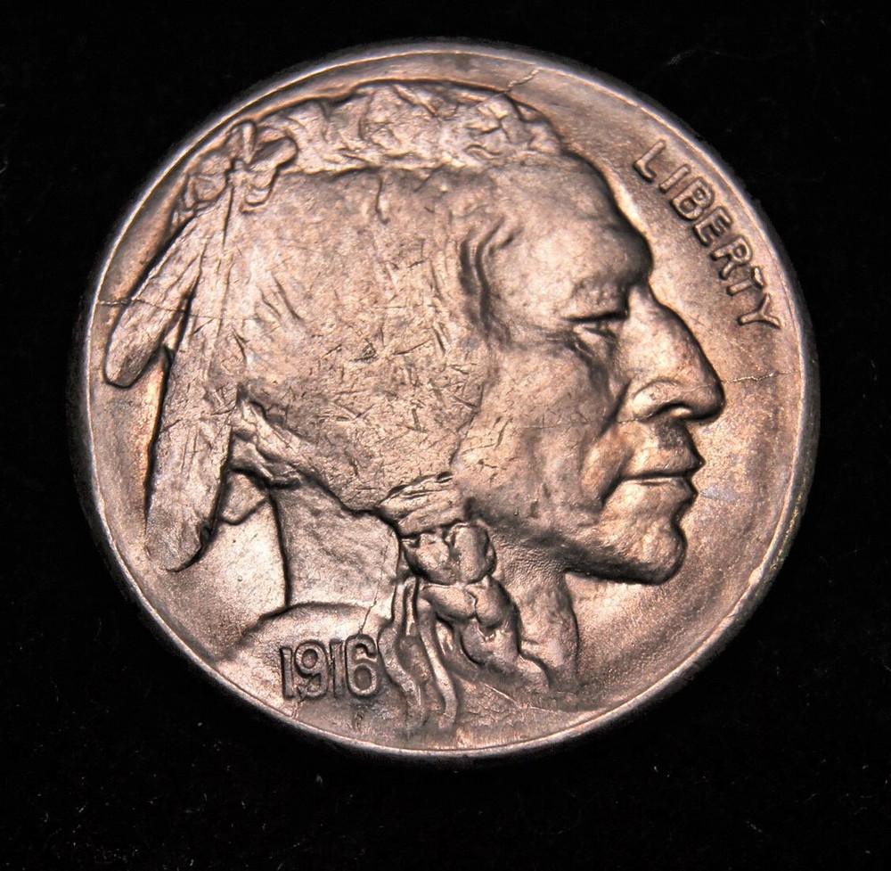 1916-S Buffalo Nickel  BU++++