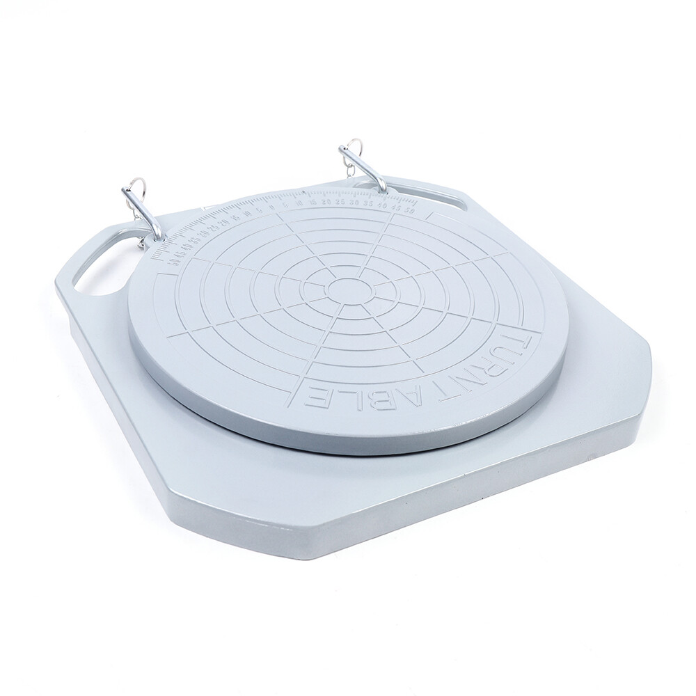 2 x Car Wheel Front End Alignment Turn Plates Alignment Turntable Plate Tool