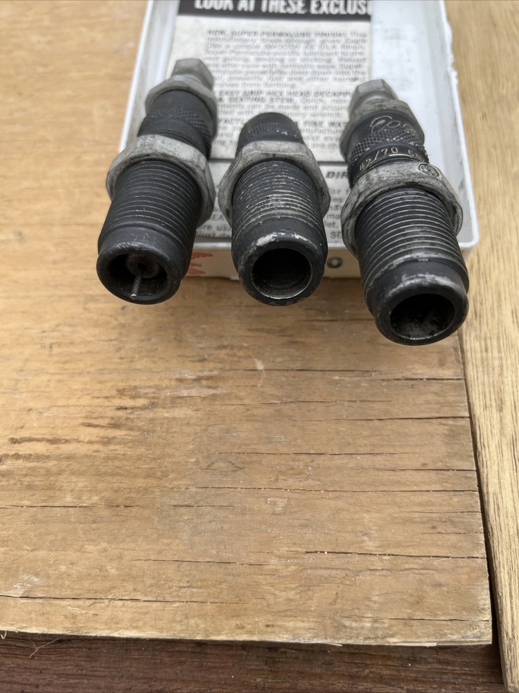 VINTAGE EAGLE 45/70 RELOADING DIE SET OF THREE.