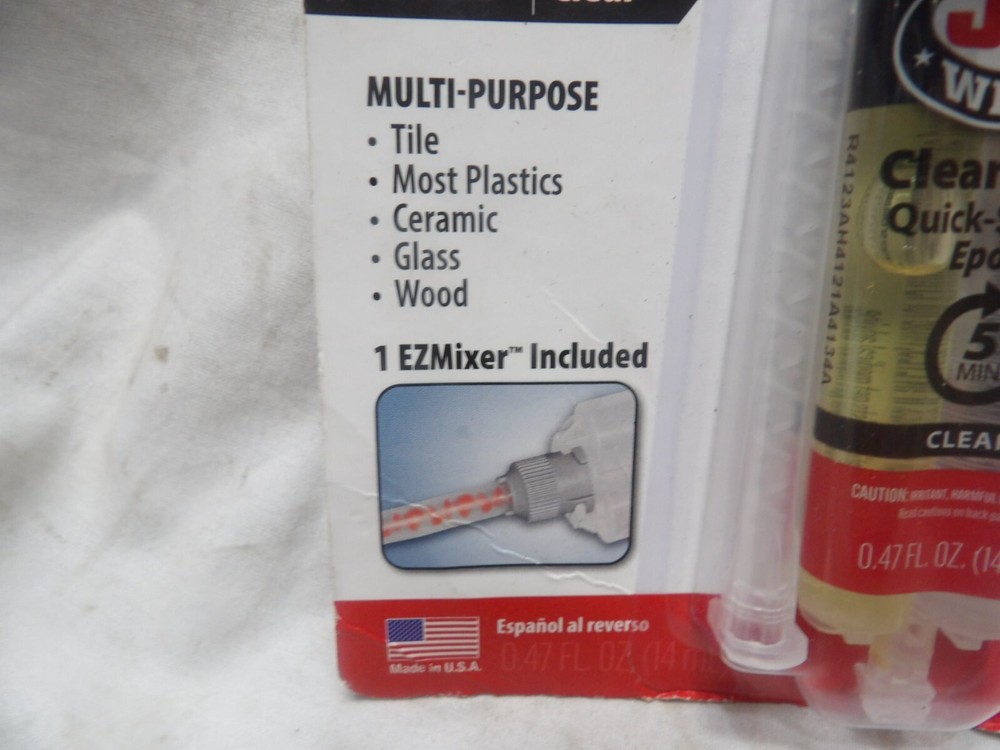 J-B Weld ClearWeld Quick-Setting Epoxy 50114H