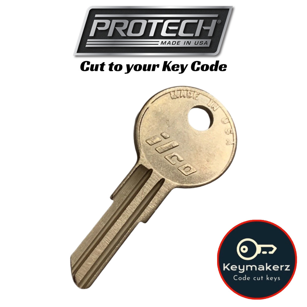 ProTech Tool Box Toolbox Keys Replacement Key Made Cut to Code 501XT-750XT
