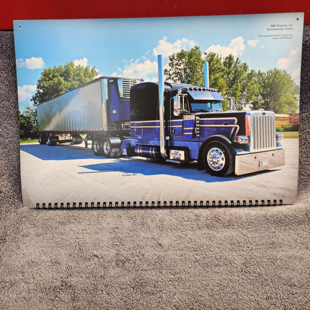 Fleetpride 2020 Calendar. Tractor Trailers. Excellent Condition.