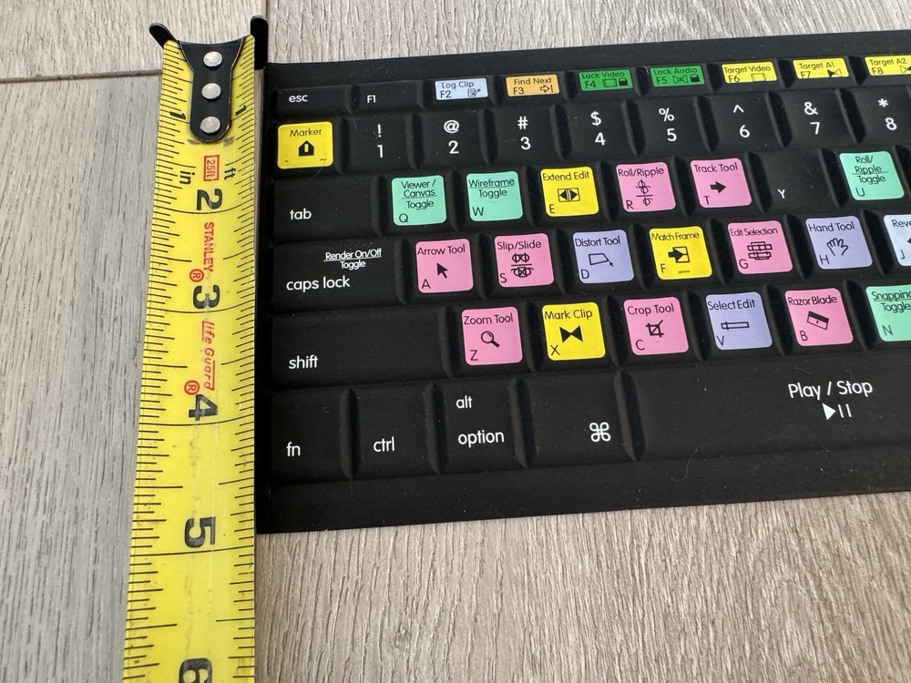 Apple Magic Keyboard Cover Skin for Final Cut Editing from kbcovers.com