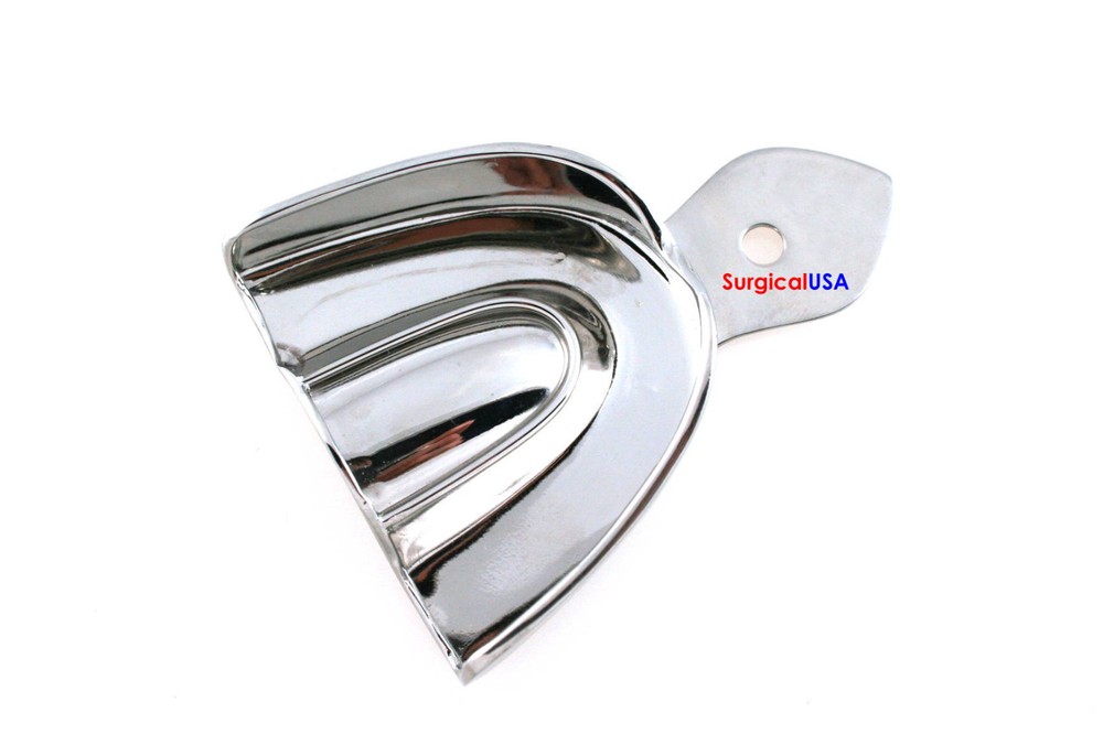 Impression Tray Upper Extra Large Size Solid Non Perforated Design