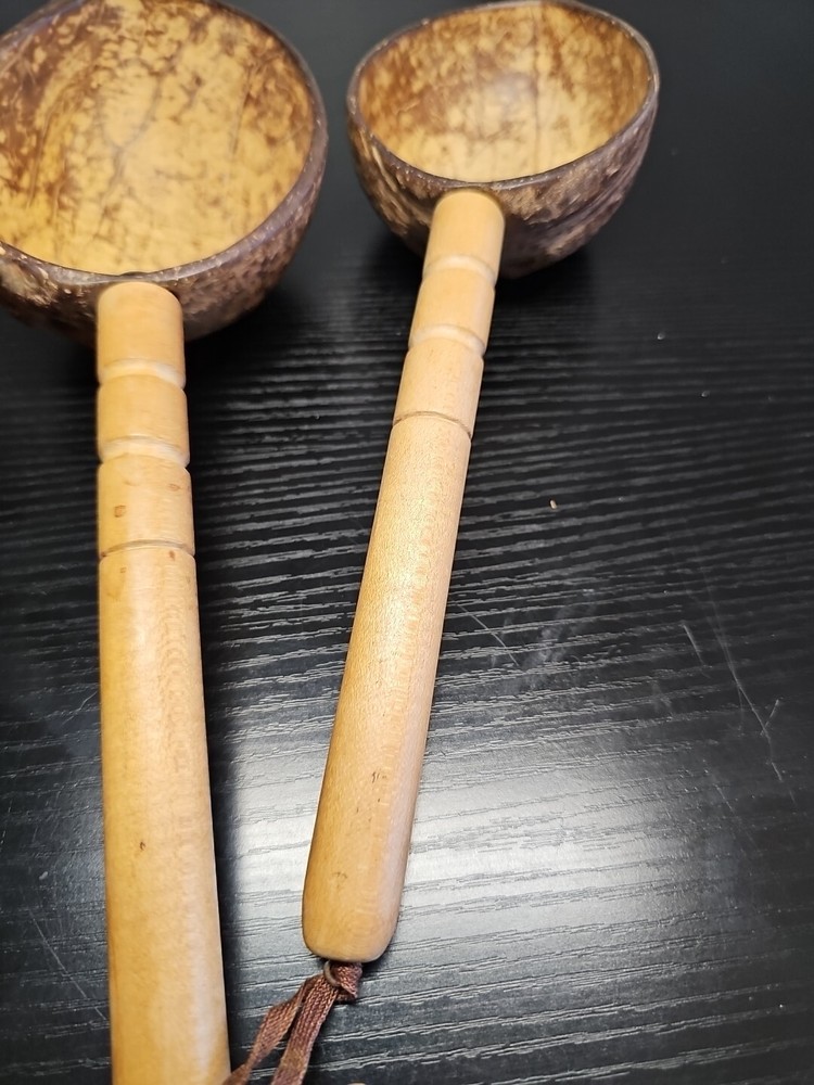 Eco Friendly Organic Spoons Coconut Shell Handmade