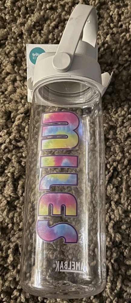 CamelBak Thrive Chug Personalized Miles Imprinted, Plastic Water Bottle Clear