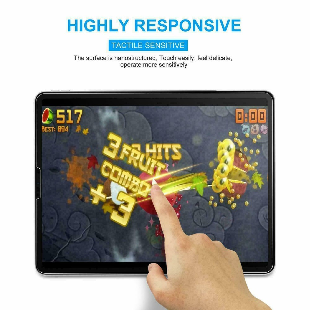 [2-Pack] Tempered GLASS Screen Protector for Apple iPad 9th/8th Generation 10.2"