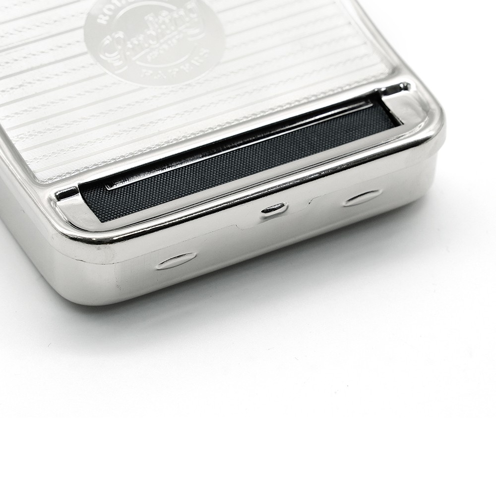 Metal Tobacco Rolling Machine - 70mm Cigarette Roller Case for Automatic Smoking