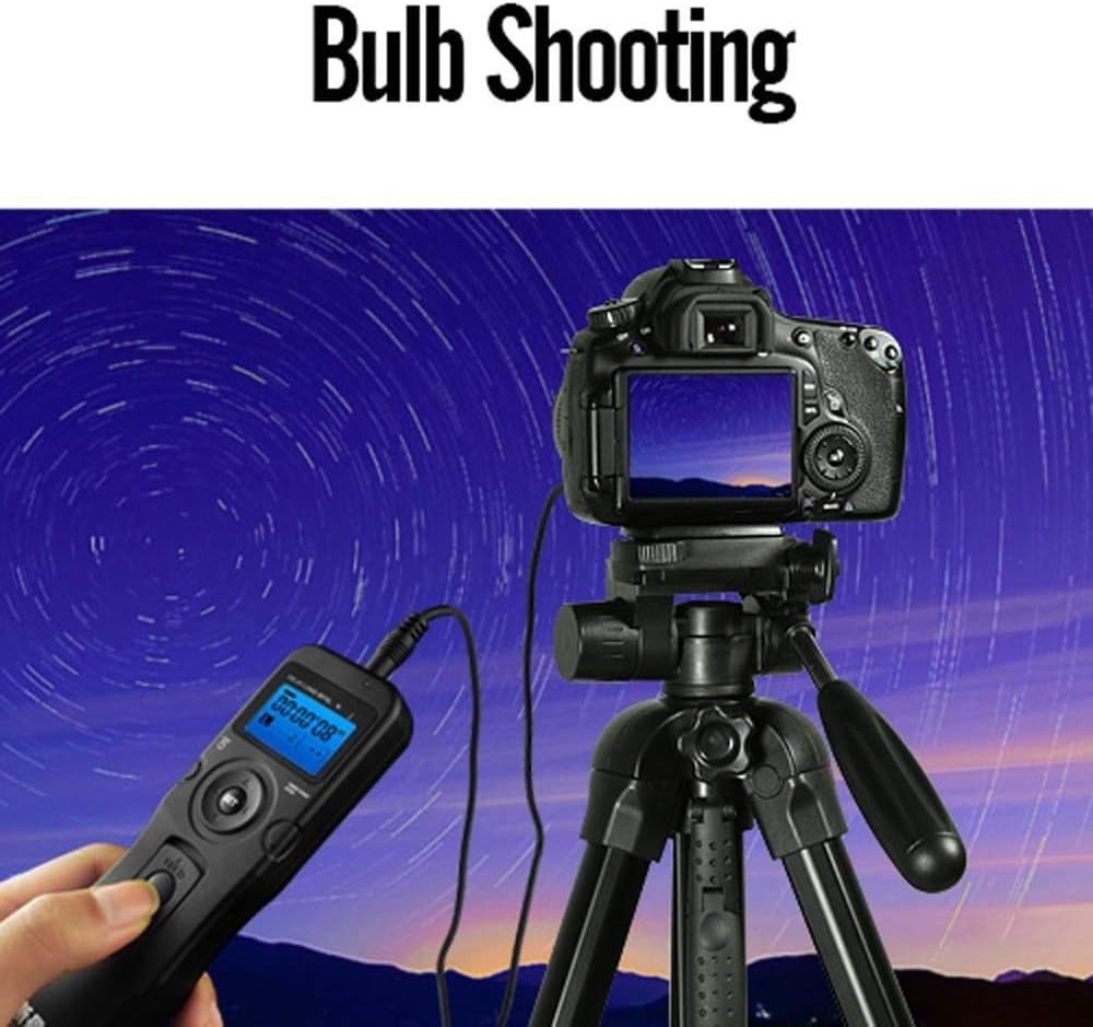 PHOTOOLEX Intervalometer Digital Camera Remote Shutter Release Controller T710N