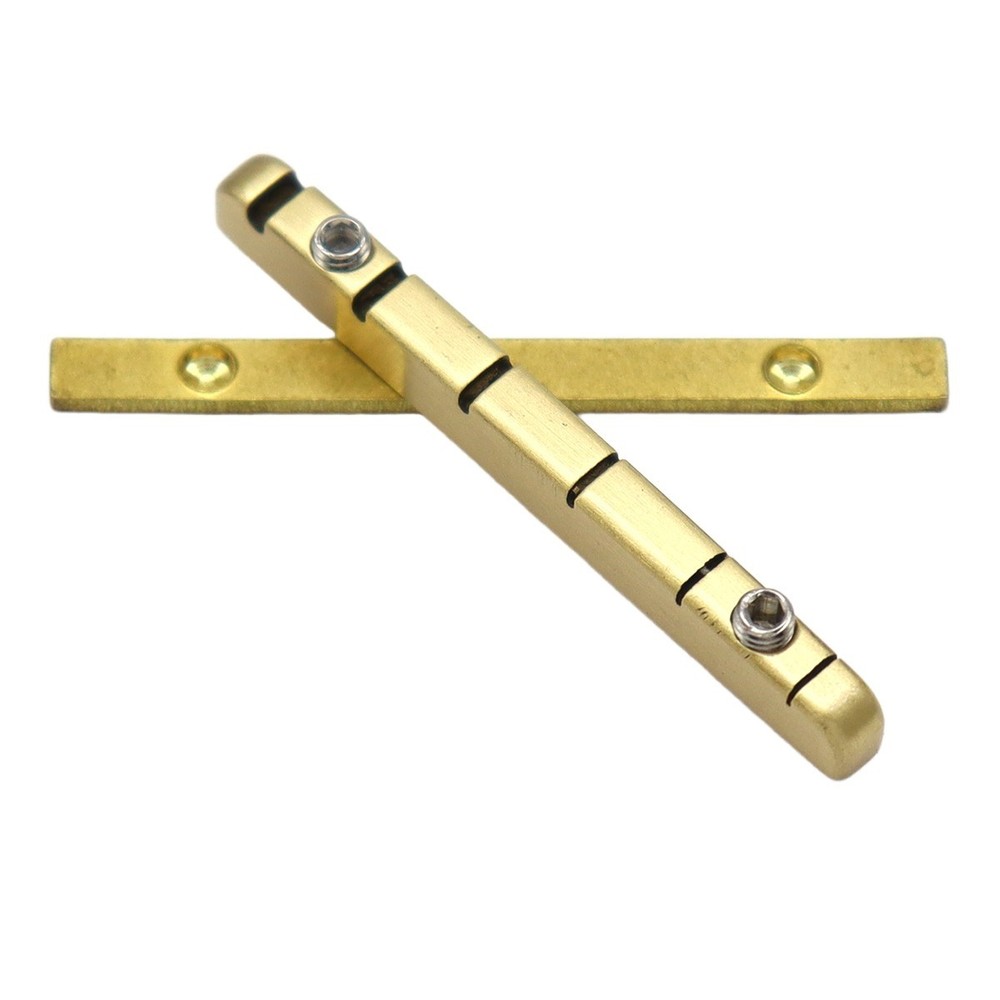 6 String Electric Guitar Nut 42mm Split Regulation Adjustable Height Brass Nut