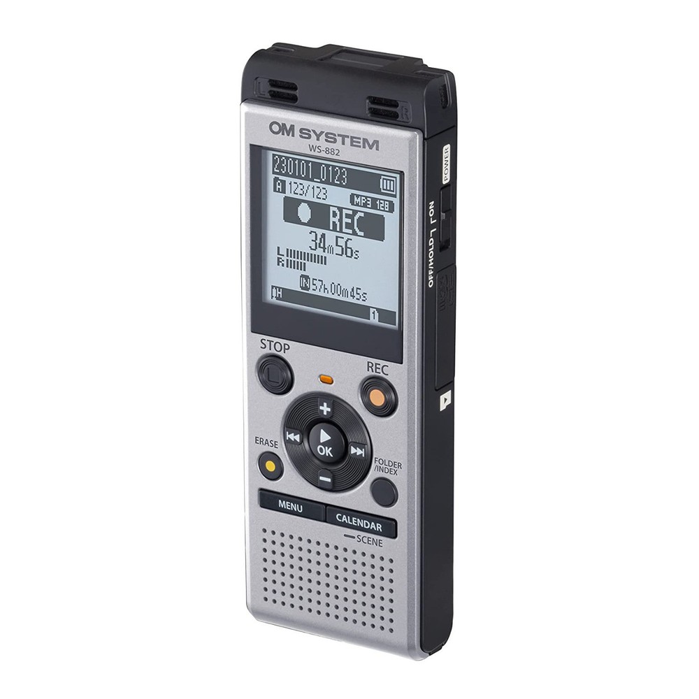 Olympus WS-882 Digital Voice Recorder (Silver/Black)