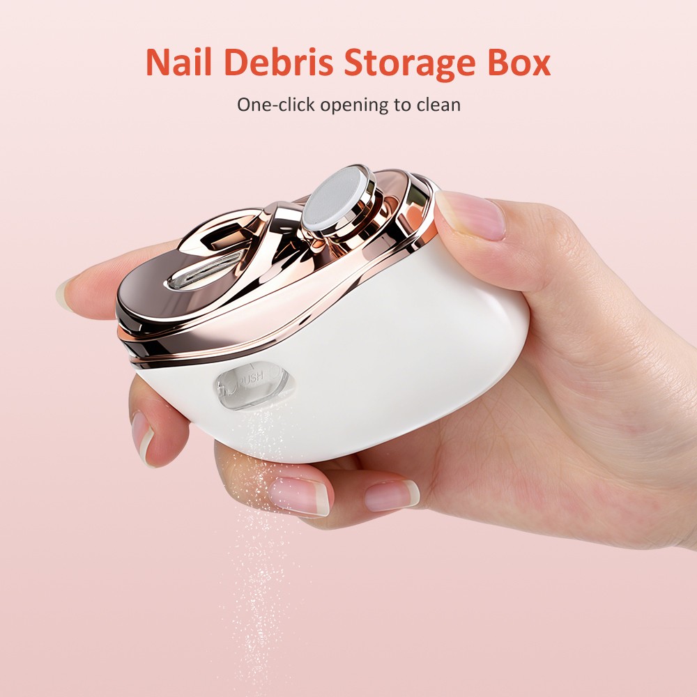 2026 Electric Nail Clipper Automatic Thick Nails Trimmer Professional Tool US