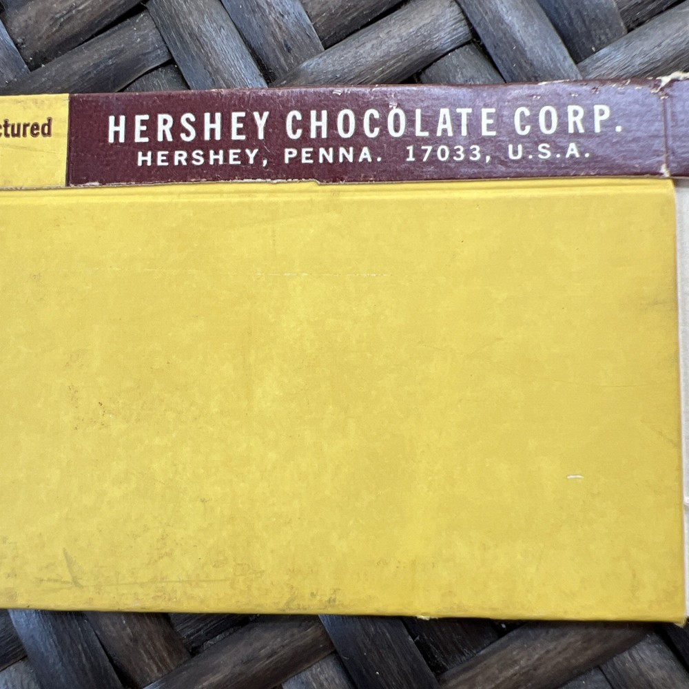 vintage Hershey’s Coating Tasting Sample box unused