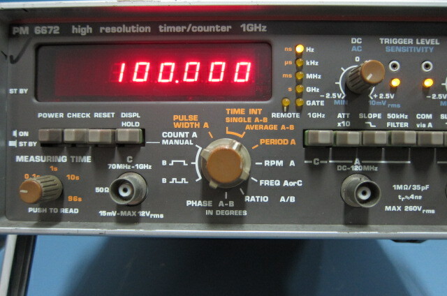 Philips PM6672 1GHz High Resolution Timer/Counter with GPIB Interface