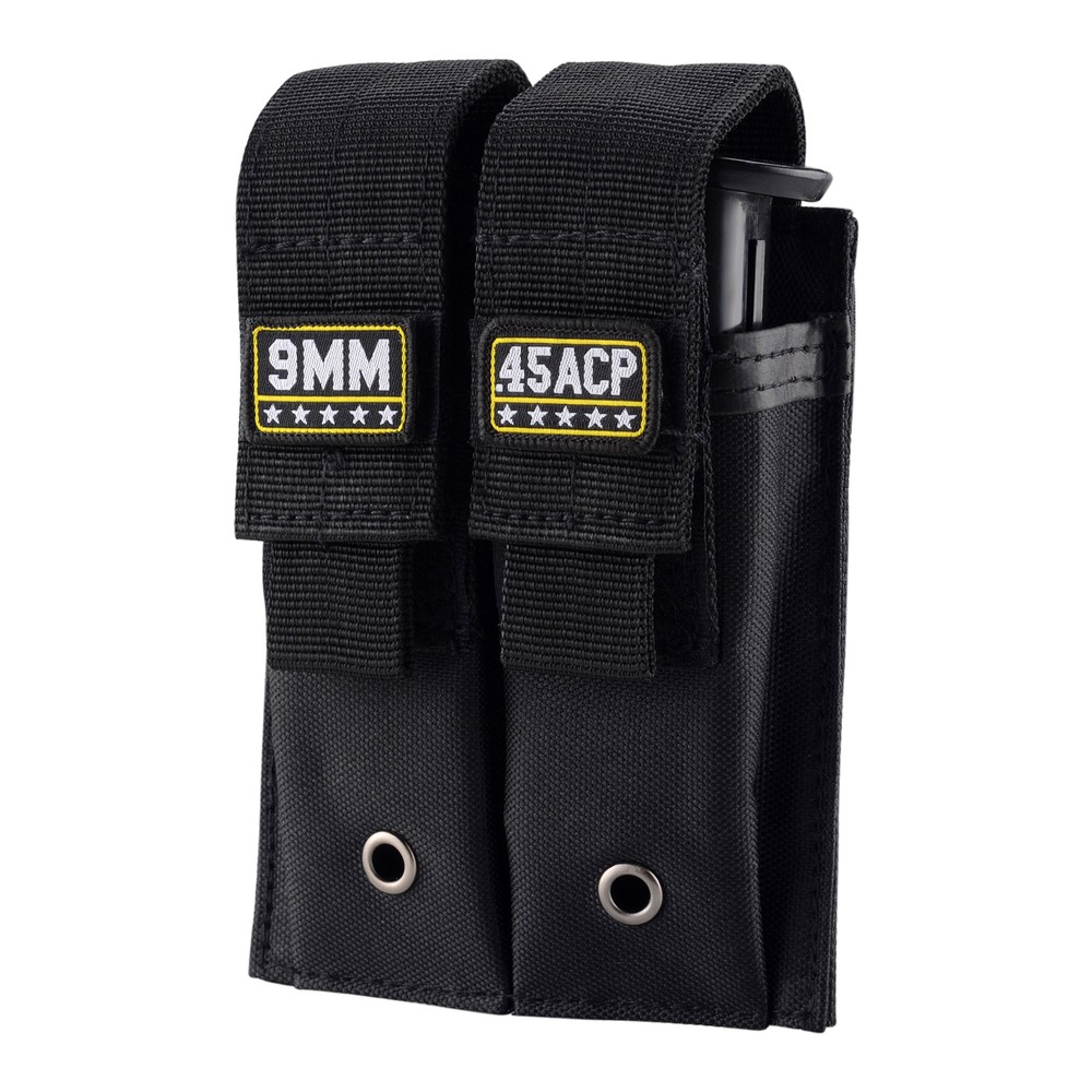Black Pistol Molle Double Mag Pouch Single and Double Stack Magazine Holster