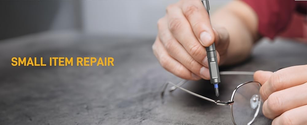1 Magnetic Screwdriver, Screwdriver Set, Multi Bit Ratcheting Screwdriver