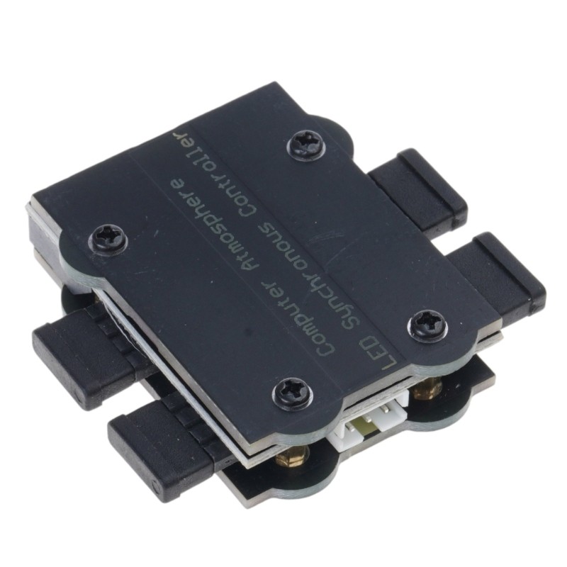 4 Port 5V ARGB Fan LED Sync Controller with USB2.0 9Pin Cable for Desktop