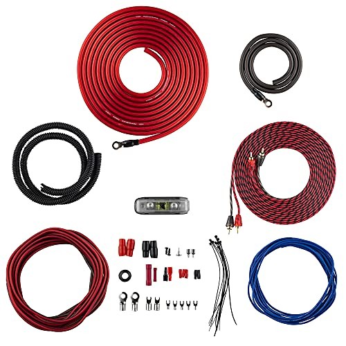 AK4 Complete CCA Amplifier Installation Wiring Kit - Ampkit Helps Make 4 Gauge
