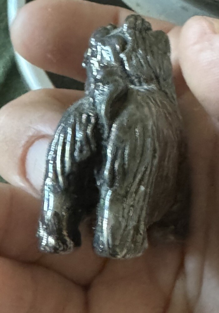 Sterling Silver Terrier Dog Figurine