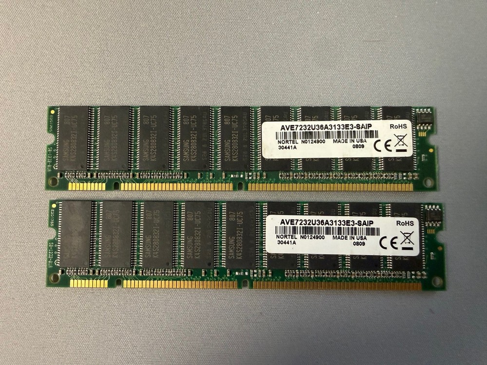 AVE7232U36A3133E3-SAIP Memory KIT 512MB 168PIN DIMM ECC NON-REG