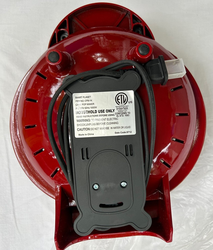 Keebler Uncommonly Good Cake Pop Maker Model CPM-1K Never used