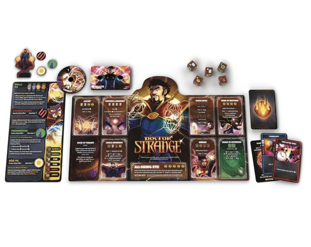 Marvel Dice Throne | 2 Hero Box Featuring Black Widow, Doctor Strange ;)