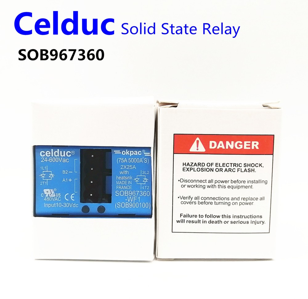 1pcs SOB967360 -WF1(SOB900100) 2*25A Solid State Relay