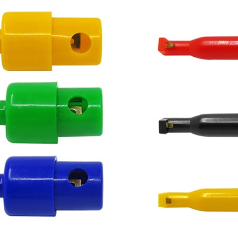 10pcs Spring Loading Test Clip Secure Grip for Circuits Testing Electronics