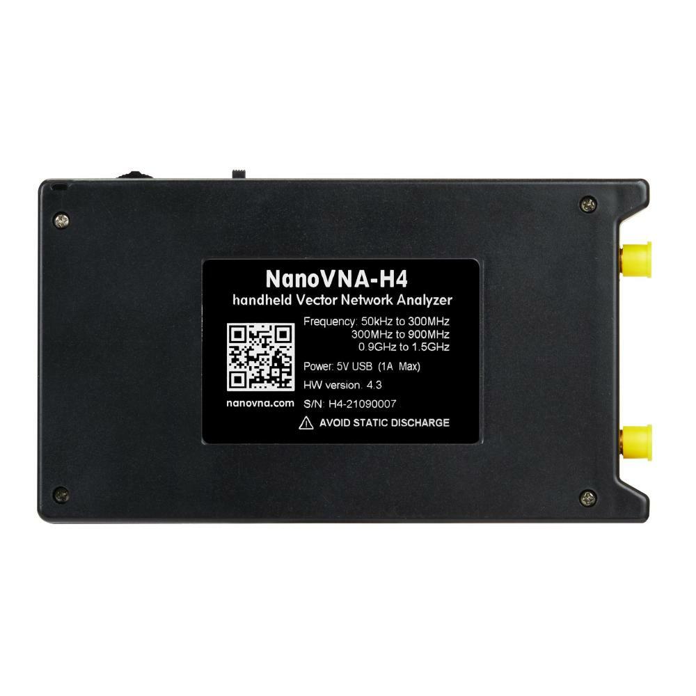 NanoVNA-H4 Antenna Analyzer 10KHz -1.5GHz 4.3 Version Vector Network Analyzer