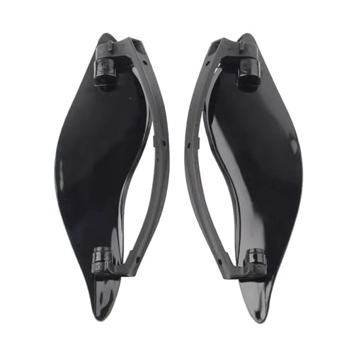 Fairing Air Deflectors Side Wing Windshield Adjustable Wind Deflectors Black