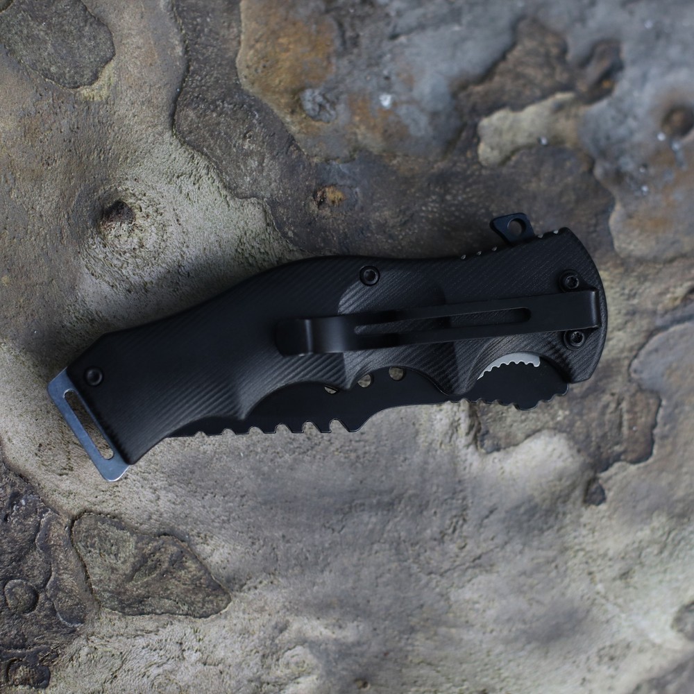 8" SPRING OPEN ASSISTED TACTICAL FOLDING POCKET KNIFE EDC Blade Tactical Tool