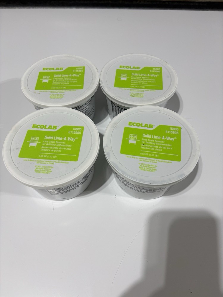 Ecolab Solid Lime Away 1.33LB 4pk