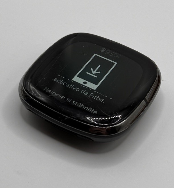 Fitbit Sense Activity Tracker Smartwatch Carbon Graphite FB512BK NEW Band
