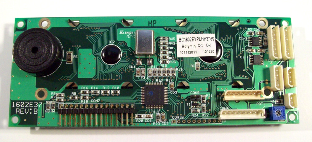 Jofemar Vending Machine LCD Display Module, #1602E37, Tested, Works