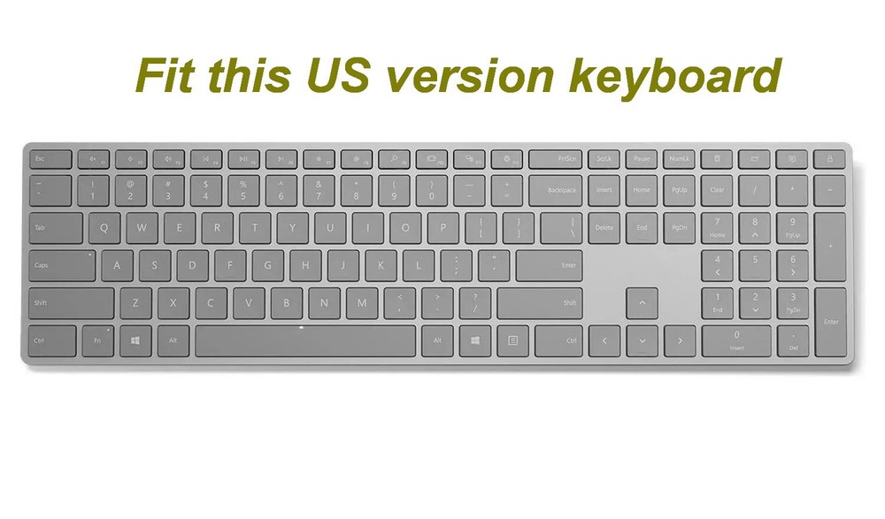 keyboard skin for Microsoft Surface Studio/Studio 2+ all-in-one Surface Keyboard
