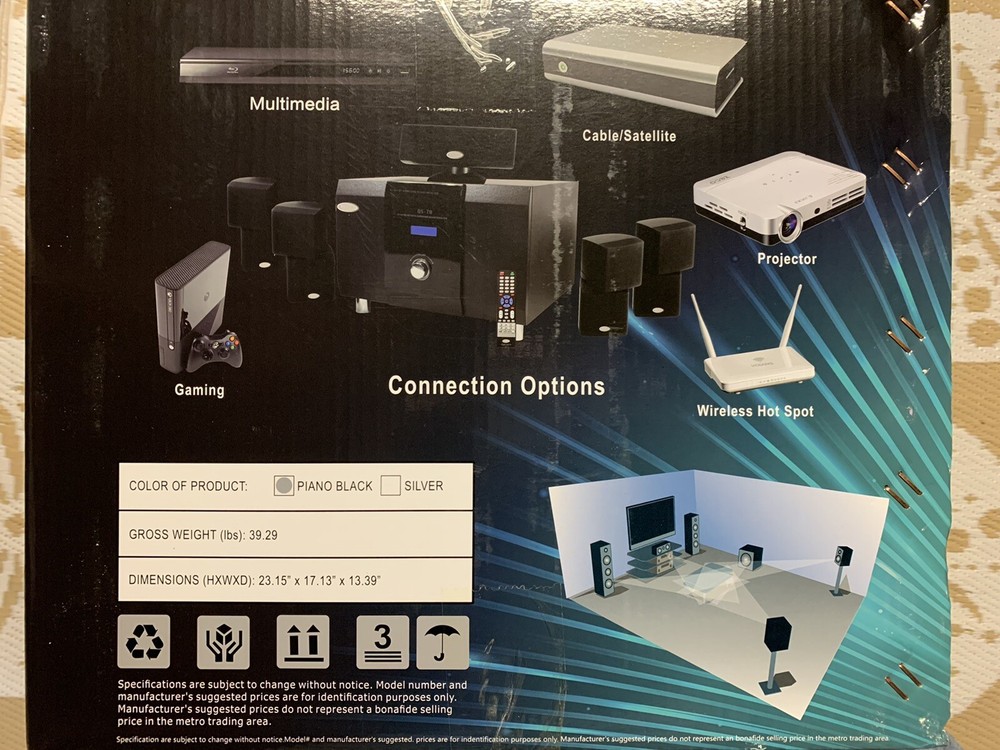 Brooks Audio QS-70 Home Theater System