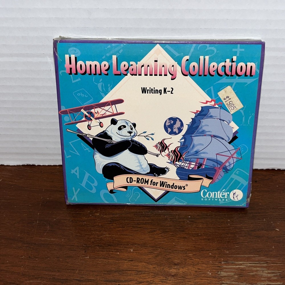 Home Learning Collection Writing K-2 CD-ROM For Windows 3.1 - Conter Software