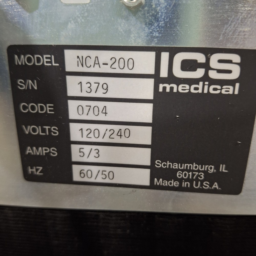 ICS NCA-200 Caloric Stimulator
