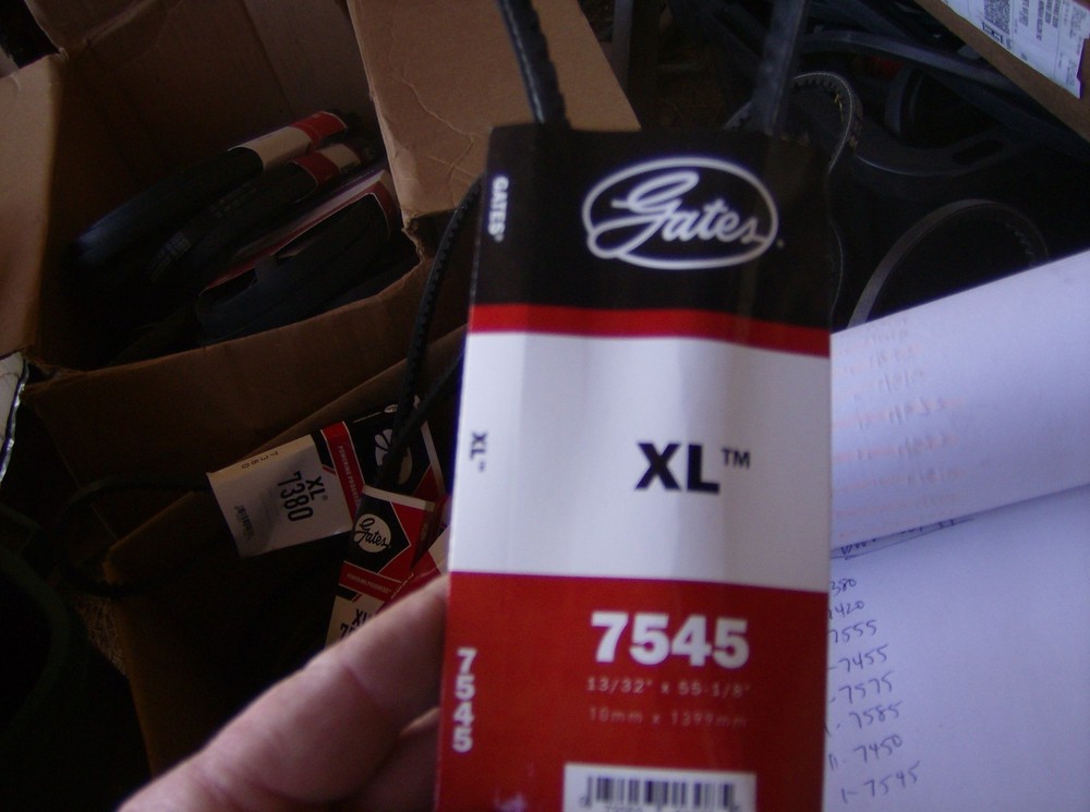 GATES XL 7545 DRIVE BELT