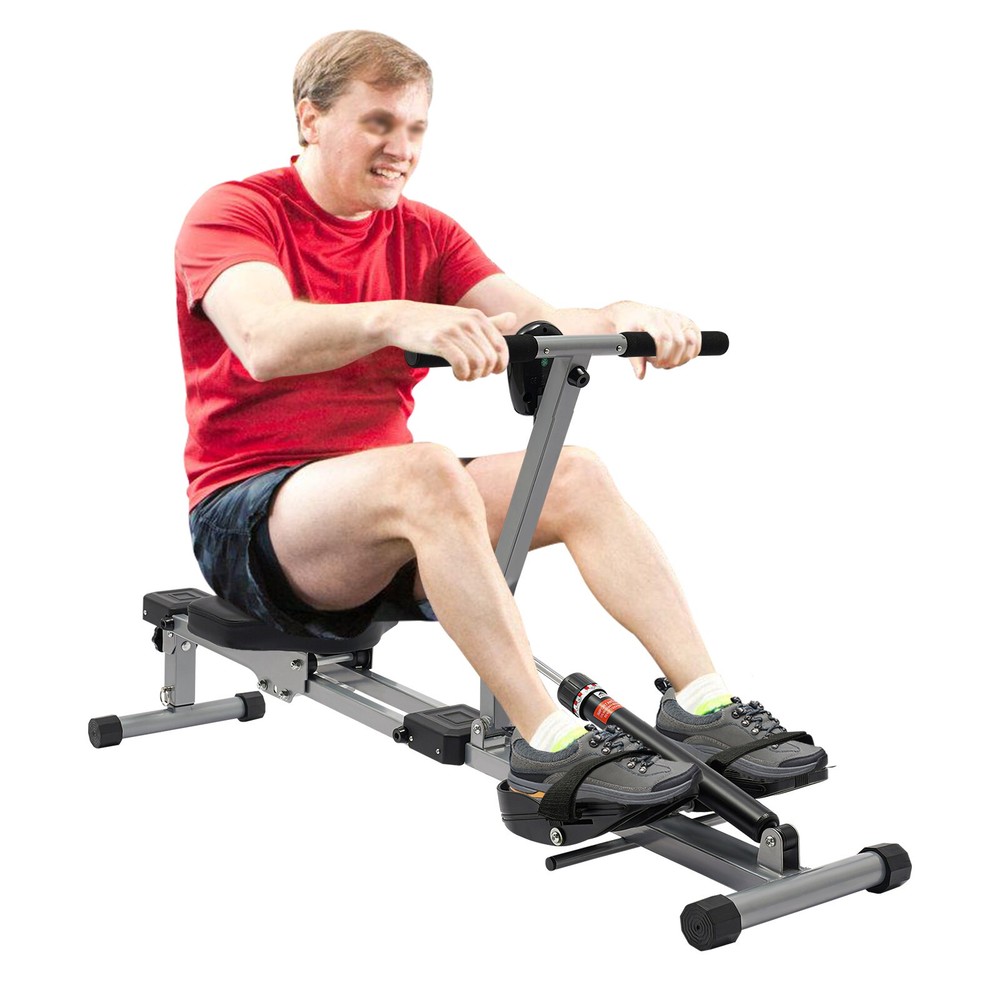 Home Rowing Machine Foldable Rowing Exercise Machine Hydraulic Rowing Machine