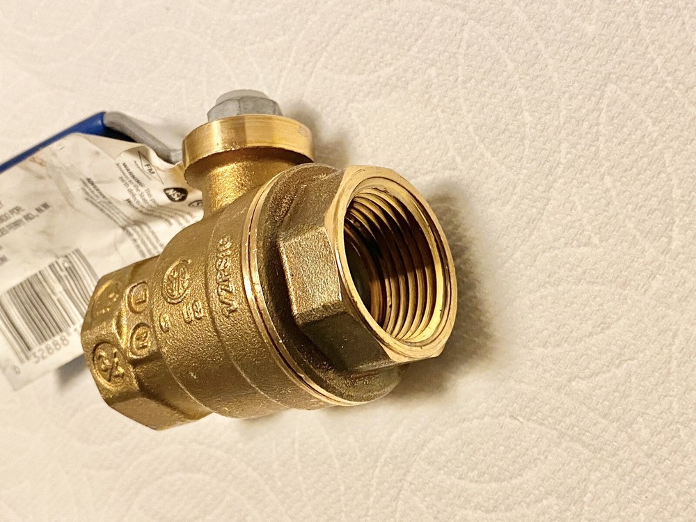 EVERBILT 3/4" BRASS BALL VALVE