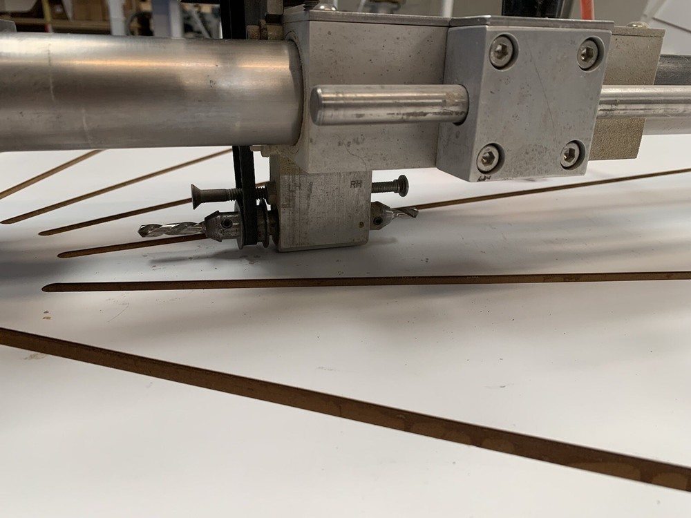 Arch Top Drilling Table AVBCO Shutters Manufacturing Motor 9-adjusting Knobs