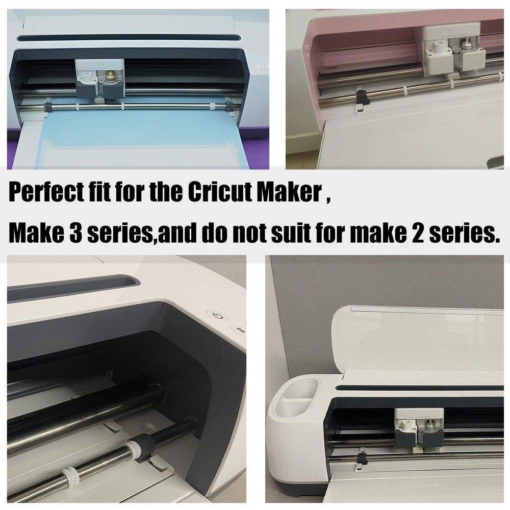 Moalaok 32-Pack Rubber Roller Replacement for Cricut Maker 3/Maker – Compl