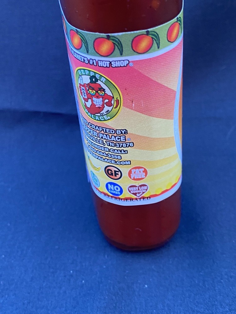 Pepper Palace PEACH SERRANO Hot Sauce fl oz