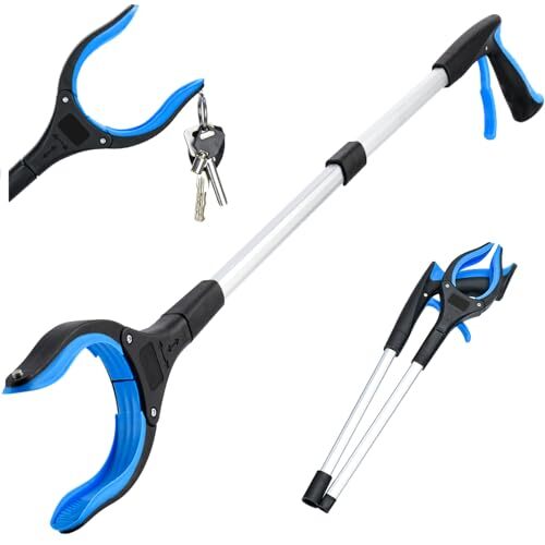 32 Inch Foldable Grabber Tool Handheld Trash Picker Claw Grabber Tool