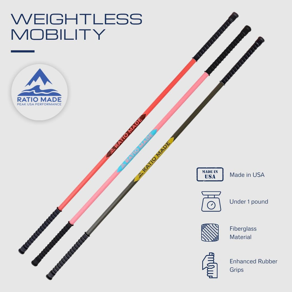Ultimate Stretch Stick - Flexibility Trainer & Mobility Aid for All Levels